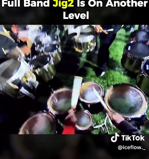 Full Band Jig2 Marching Band Drill – Jig2 Upside Down Performance
