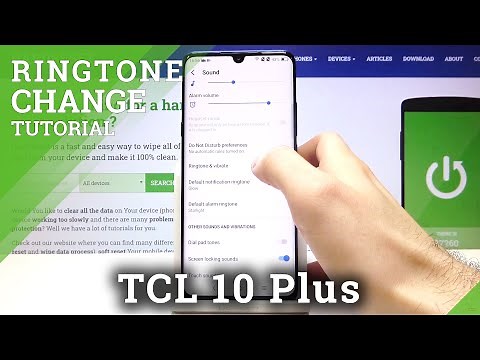 How to Change Ringtone on TCL 10 Plus – Enter Ringtone Collection
