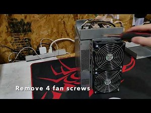 Easiest Bitcoin Miner to Maintain Antminer S17 Pro Hashboard Removal Tutorial