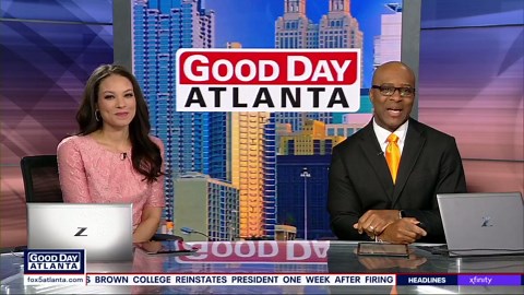 Bat checks out Dunwoody High School basketball game