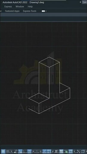 خطوة بخطوة لرسم مسقط معماري على الاوتوكاد | في أقل من دقيقة !