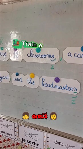 🔶 Level: 4PS ♦️ Describing a school 🏫 📗 Book page 3️⃣7️⃣ #Train_of_Reading 🚂📖 👧 Girls 👩 👦 Boys 🧒 📍NB: "Love" shouldn't be capitalised... Good luck 👍 | Djedei Abderrahman