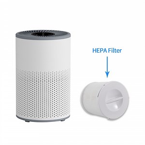 [Hot Item] Fast Purify Air Electric Filter Large Filter Portable Desktop Air Purifier with UVC