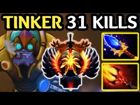 🔥 31 KILLS ?!?! TINKER MID COOKS — Unexpected Damage Machine 🔥 Dota 2 Mid