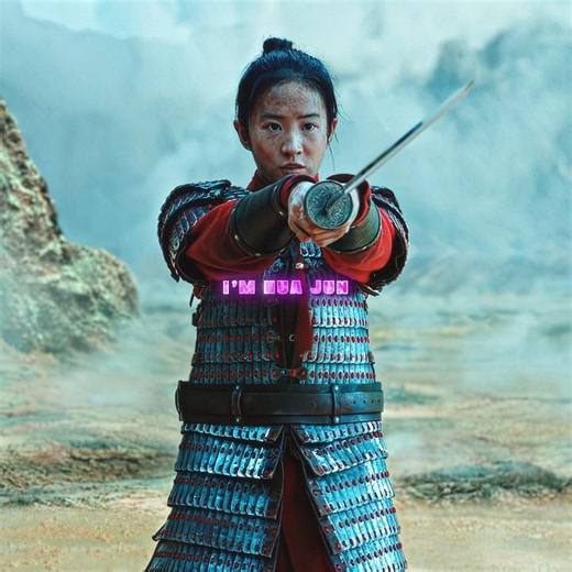 A True Warrior 👸 | Mulan | SEM CONTROLE (slowed) #trending #shorts