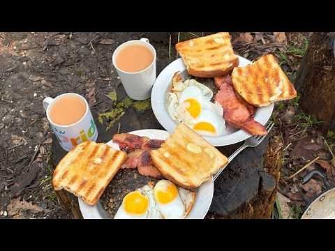 A Very Welsh Breakfast For A Very Welsh Day - Laverbread Harvesting And Cooking