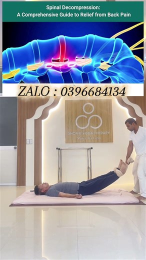 2 Exercises For Spinal Decompression. #backpainrelief