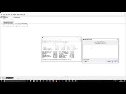 Linear restrictions in gretl