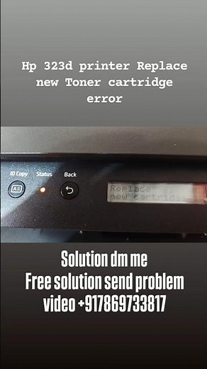 HP LaserJet 303d Printer Red Light Blinking Problem Solution 🔴✅ #fix #printererror #lightblinking