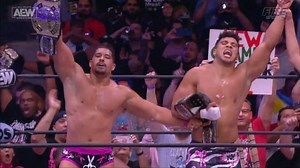 "Probably the most over act in pro wrestling right now" - Twitter goes wild as The Acclaimed win the AEW World Tag Team Championships on Dynamite