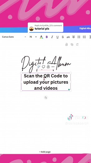 Create Your Digital Album with Canva Tutorial