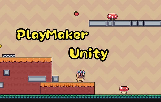 Unity 2D 平台跳跃类游戏开发 | 可视化编程 PlayMaker