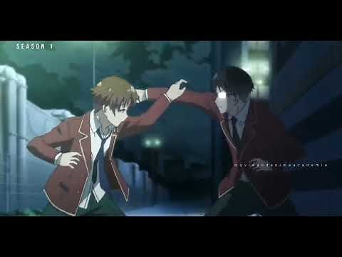 kiyotaka Ayanokoji fight scenes ( season 1 ,2 ,3 ) HD - classroom of the elite