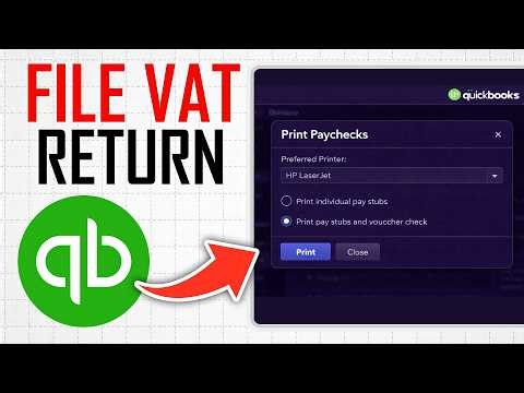 How To File Vat Return In Quickbooks Online (Full Guide)