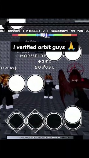 I verified Orbit guys 🙏 #gd #geometrydash #orbit #roblox