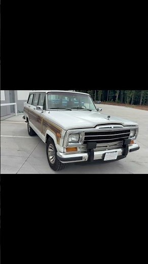 1988 Jeep Grand Wagoneer #classic #auto #automobile #classiccars #oldschool #jeep #classicjeep