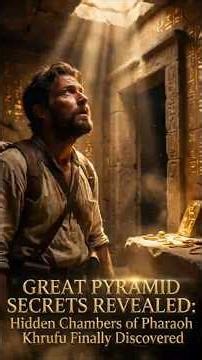Great Pyramid Secrets Revealed: Hidden Chambers of Pharaoh Khufu Finally Discovered