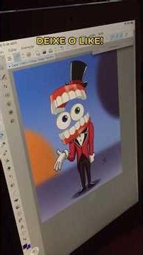 Desenho do Caine | Digital Circus #Shorts #caine #digitalcircus