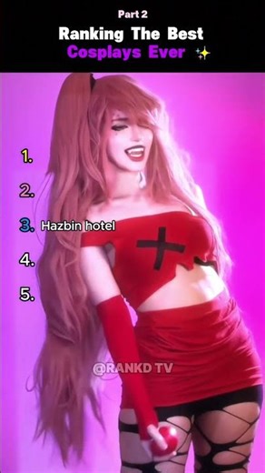 Ranking The BEST Cosplays Ever 💖✨(Part 2) #tiktokviral #cosplay #shortvideo