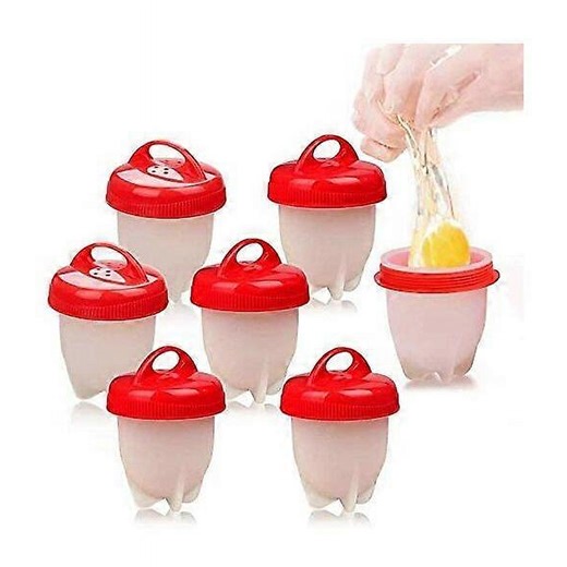 Boiler Eggs, 7 Boiler Silicone Egg Poacher, Cooker Egg Cup Food Grade Silica Gel BPA Free, Boil Eggs Without The Shell - Walmart.ca