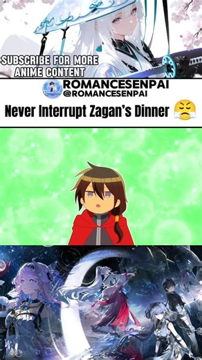 Never Interrupt Zagan’s Dinner 😤#cutemoment #Nefi#Zagan#AnArchdemon's Dilemma#anime #romcomanime