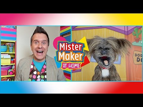Dodge T. Dog! - Mister Maker at Home 🏠 Series 1, Episode 1 🎨