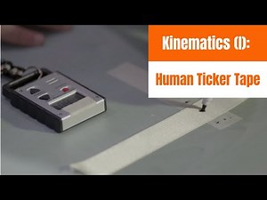 Kinematics (part 1)