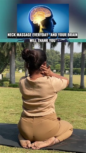 💆‍♀️ Quick Neck Massage for Daily Relief | Feel Light & Relaxed #shorts