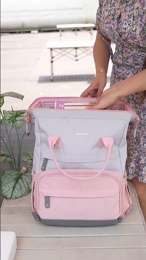 LOVEVOOK Laptop Backpack for Women, 15.6 Inch Work Business Backpacks Purse with USB Port.