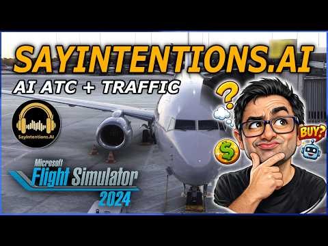 MSFS 2024 - AI ATC IS THE FUTURE