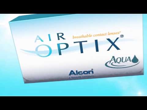 Air Optix Aqua Contact Lens Plasma Surface Technology