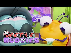BEETLE BUDDIES in... "Snot Fun" | New Cartoons Every Week | Cartoons for Kids