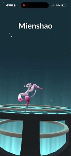 Evolving Shiny Mienfoo Into Shiny Mienshao In Pokémon Go
