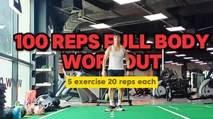 44K views · 614 reactions | Level 2 Guided Workout (100 reps full body Workout Challenge)  ✅️Fat burn ✅️Legs And abs ✅️Heart and lungs Do 3 sets. 﫰 | Jerry Ybanez | Facebook