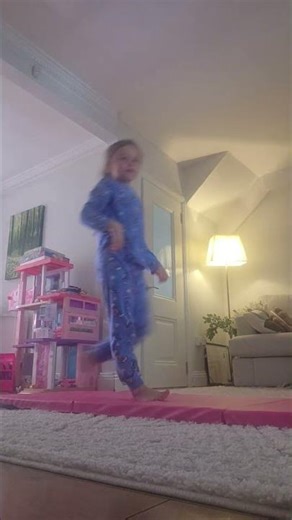 I tried to do a back bend kick over