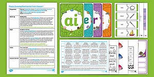 Phonics Screening Survival: Year 2 Rapid Recap Intervention Pack 1
