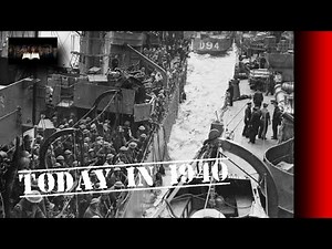 The Dunkirk Evacuation | What happened today in history | History Book