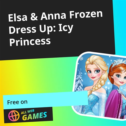 Elsa & Anna Frozen Dress Up: Icy Princess: Play Online For Free On AllWebGames