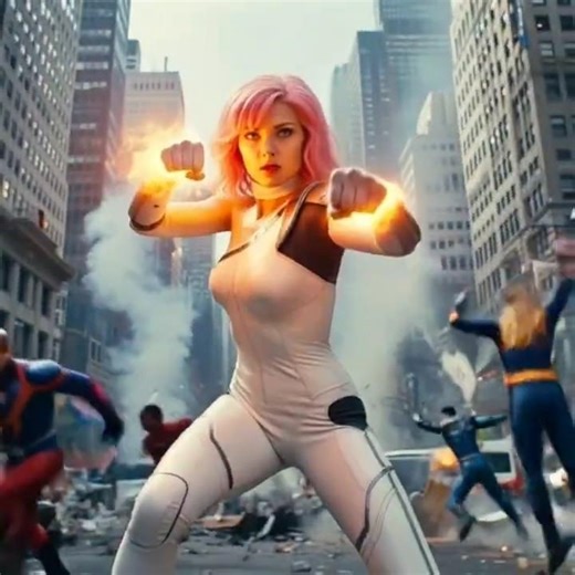 Marvel Comics Arclight by Grok Imagine