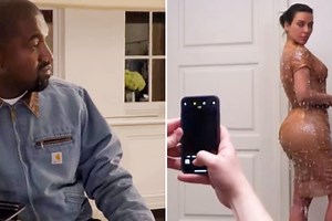 Kardashian fans SLAM Kanye for 'banning' Kim's tight dress in throwback clip