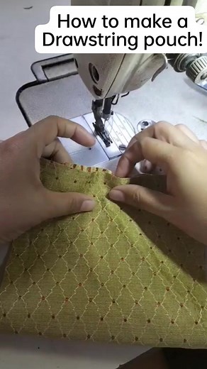 273K views · 1.6K reactions | How to make a drawstring pouch,Sewing tips and techniques for beginners! #sewingtutorial #sewingtechniques #sewingtips #sewing #sewingprocess #sewingproject #sewingfun #sewinglife #sewingmachine #sew | Gedelyn Tampos Monarba | Facebook