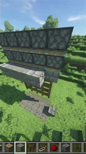 Working Castle gate🏰#minecraft #minecraftbuilding #usa #minecrafttutorial #minecraftshorts