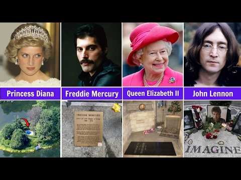 🪦 55 Graves of British Legends – Where They Are Buried Will Surprise You 😱