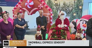 Snowball Express sendoff at LAX for families of fallen military heroes
