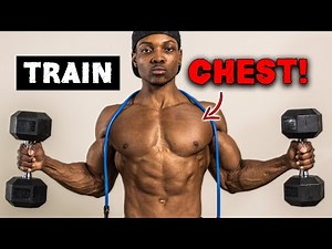 CHEST WORKOUT AT HOME FOR MASS! | DUMBBELLS & BANDS