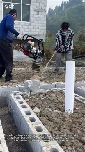 The Art of Hand Tamping 🌾 | Old-School Ground Compaction That Works!