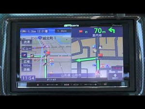 carrozzeria カロッツェリア 楽ナビ Lite AVIC-MRZ99 デモ走行 Full HD(SONY HDR-CX560V)