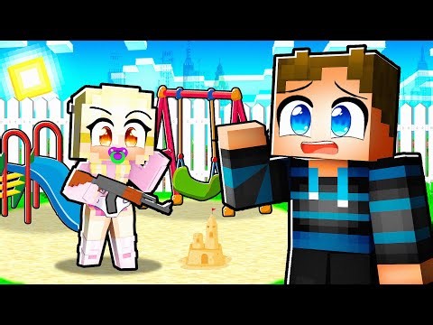 Dengang Jeg Skulle Babysitte Nat i Minecraft...