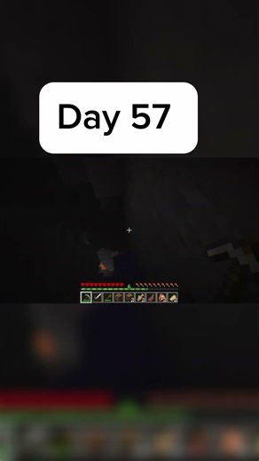 Breaking ONE Block Per Day in Minecraft Hardcore - Day 57 #minecraftmemes