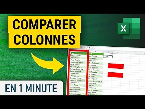 How to compare 2 columns in Excel